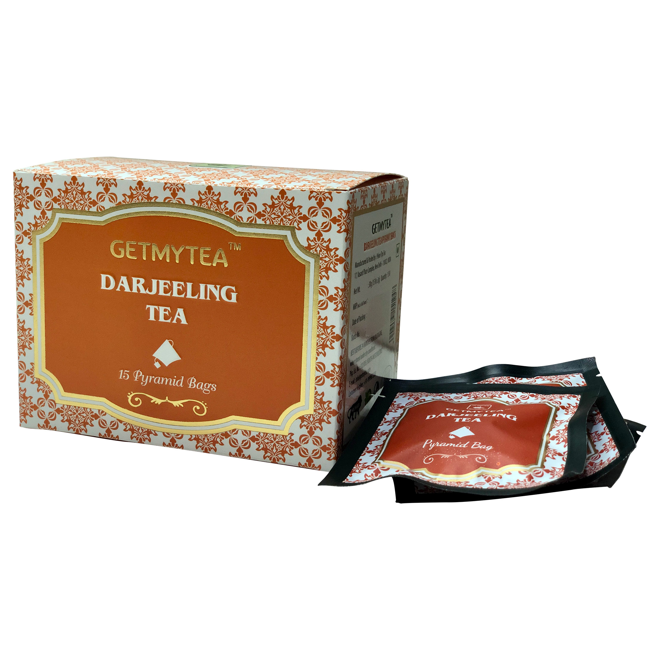 Bagicha Darjeeling Green Tea 20 Pyramid Tea Bags